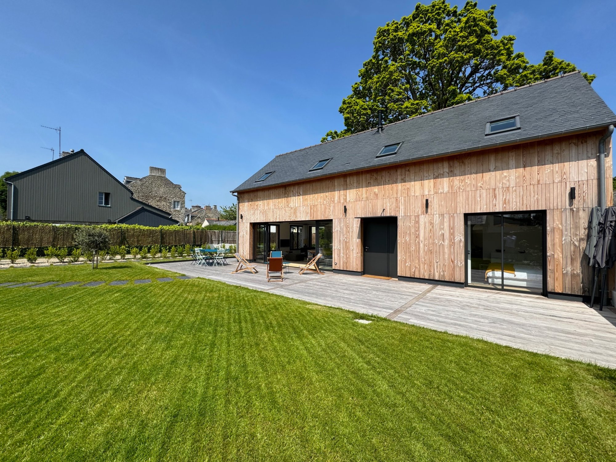 Villa Ker Broc'h — jardin et terrasse